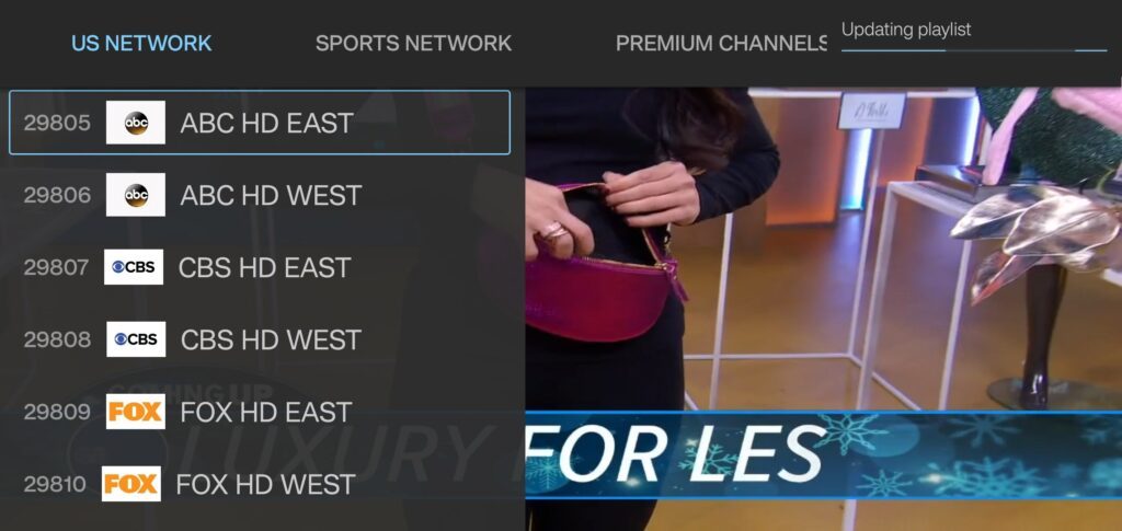 viptv play code channels list